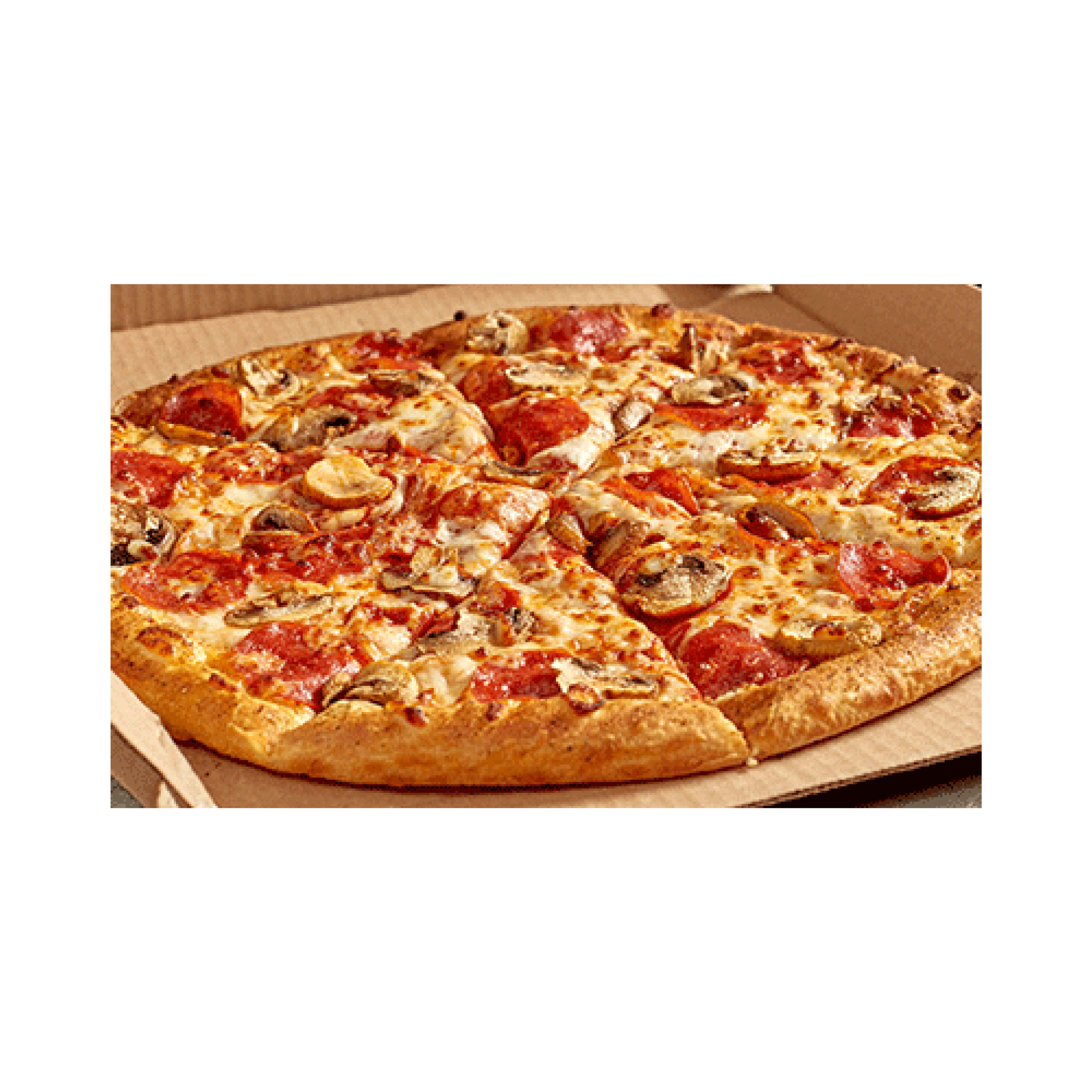 Pizza Sartén Pepperoni Especial Mediana