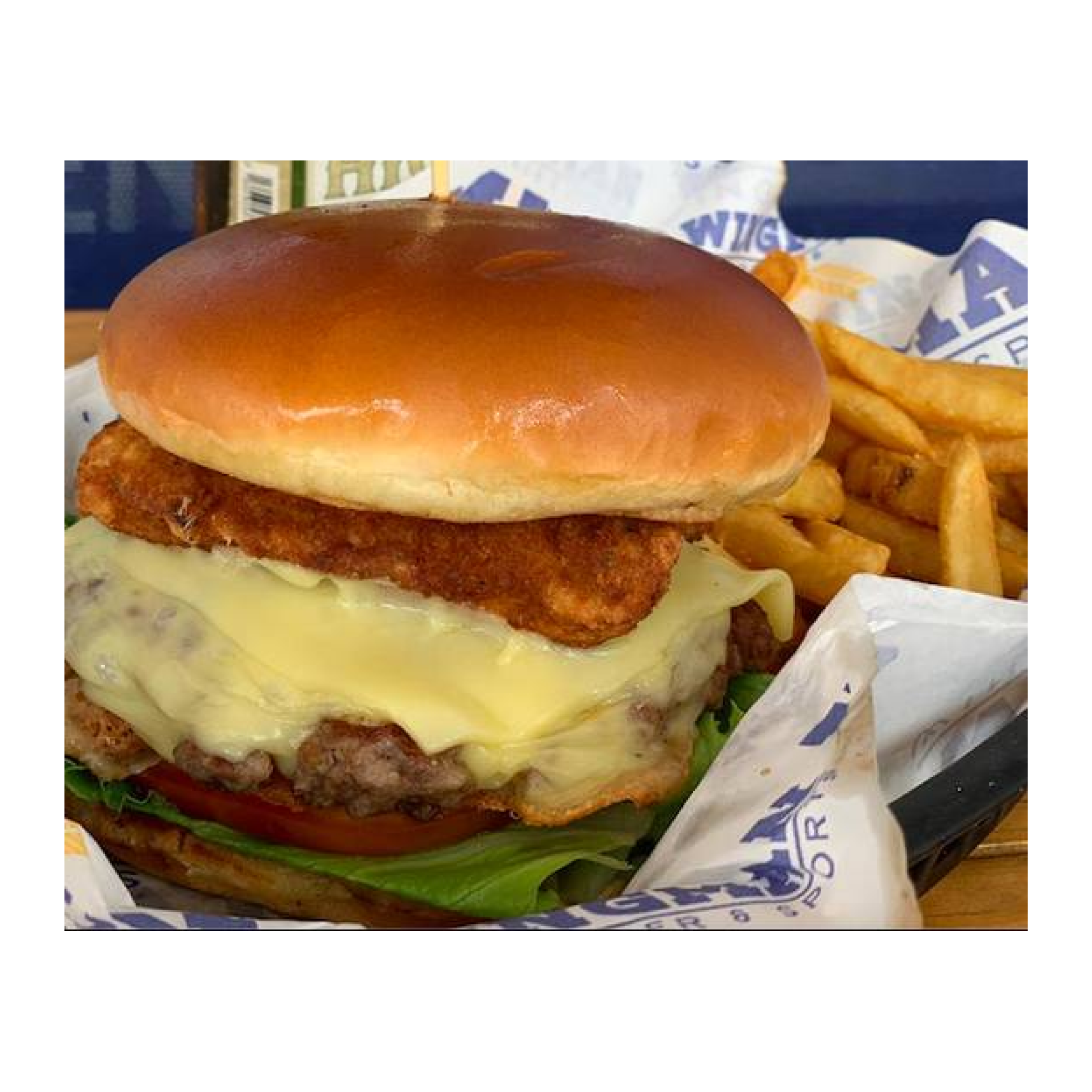 Chicken Cheese Burger
