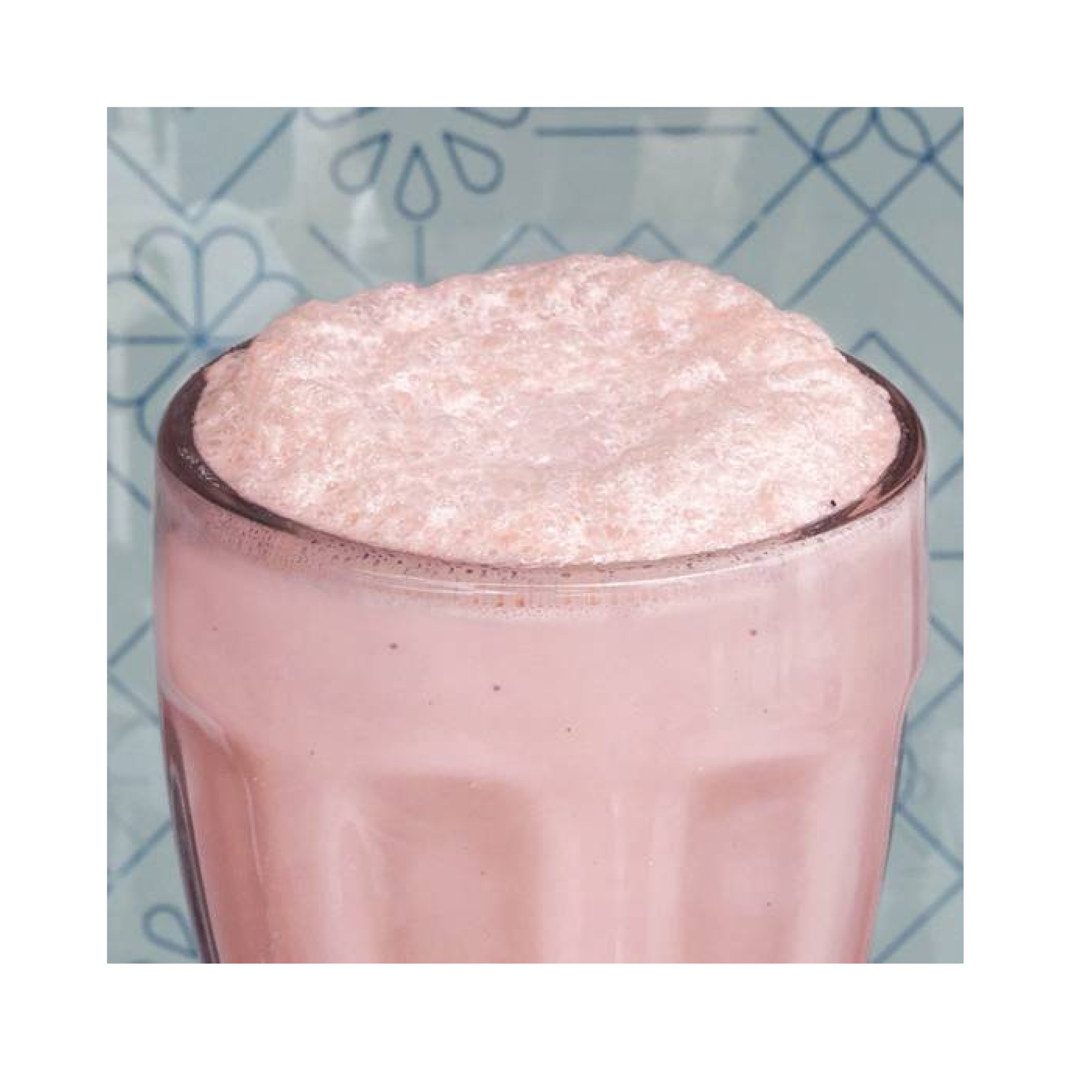 Malteada de fresa